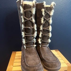 Ugg - uptown II, espresso, size 8 tall boots